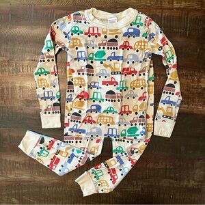 Hanna Andersson Colorful Car Print Kids Pajamas